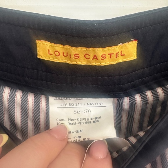 Blue and Black A-line Mini Skirt for Casual Wear - Picture 4 of 4